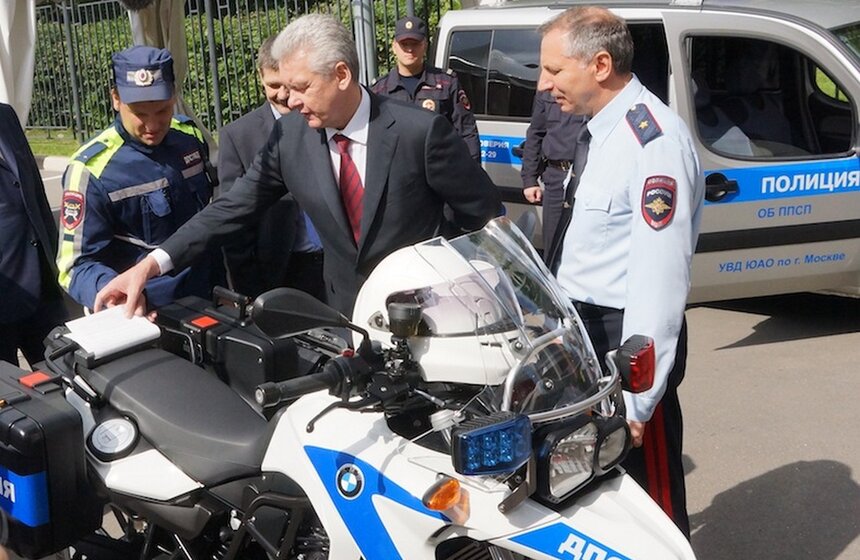 Сергей Собянин побывал в ситуационном центре ГУ МВД по Москве 9 фото