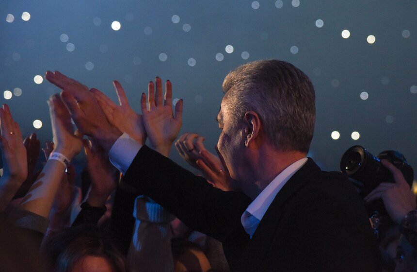 Призеры смогли "дать пять" столичному градоначальнику