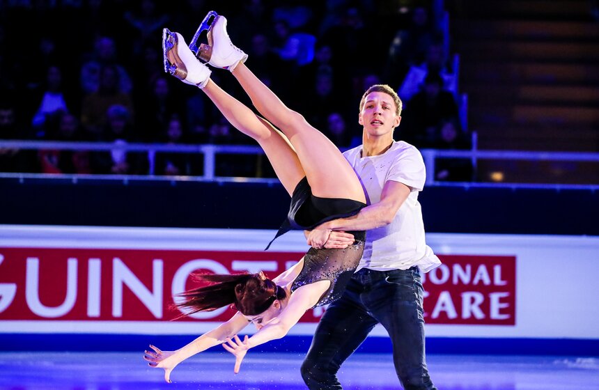 Екатерина Боброва и Дмитрий Соловьев, Россия. Танцы на льду. 2 место. Показательные выступления