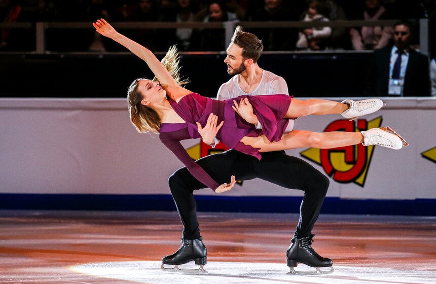 Габриэлла Пападакис и Гийом Сизерон, Франция, танцы на льду, 1 место