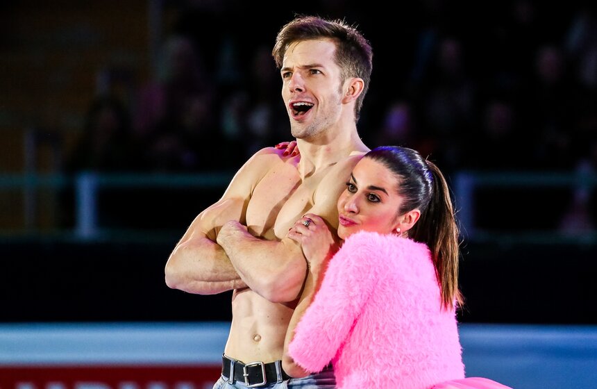 Валентина Маркеи и Ондрей Хотарек, Италия, парное фигурное катание, показательные выступления