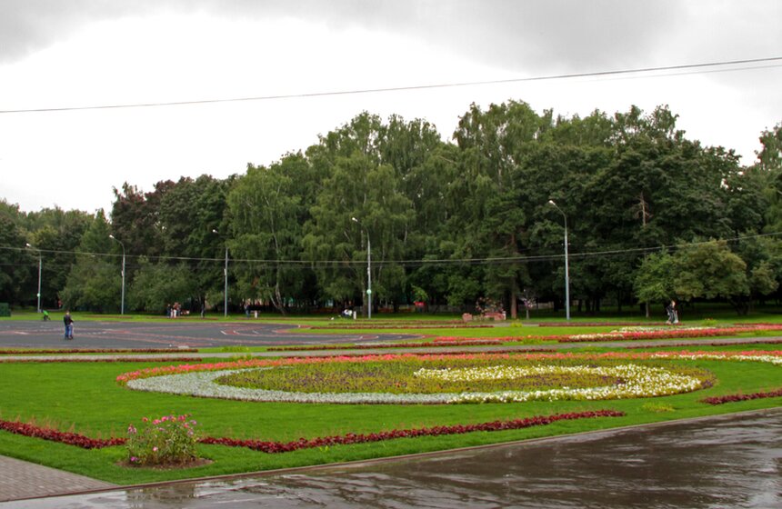 В парке "Кузьминки" проходит фестиваль цветников 16 фото