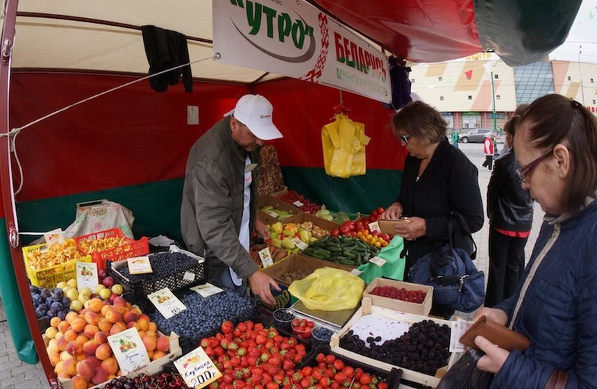 Ярмарка белорусских товаров в ВАО заканчивает работу 9 фото