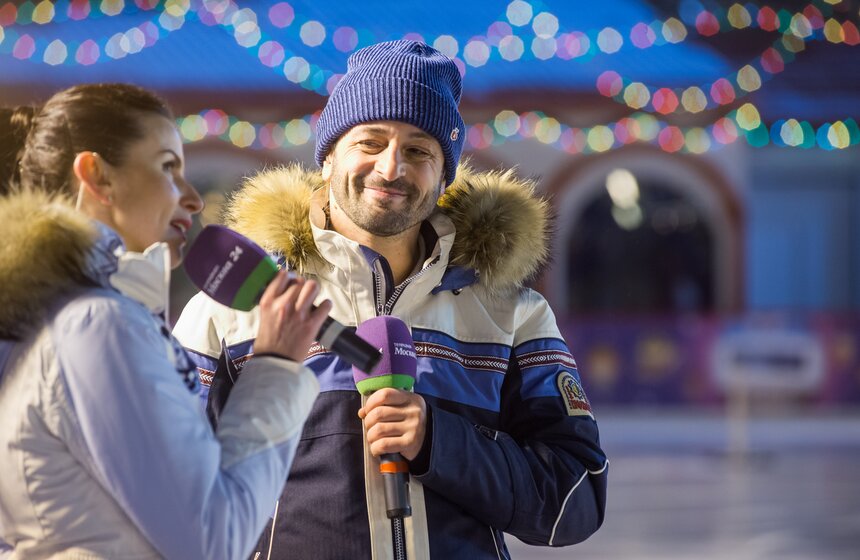 Режиссер-постановщик ледовой сказки Илья Авербух