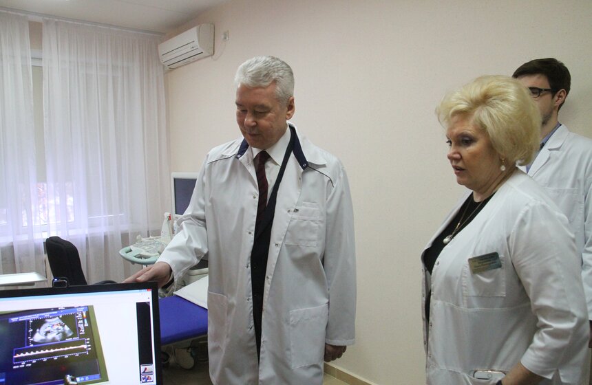 Сергей Собянин ознакомился с современными методами работы роддома