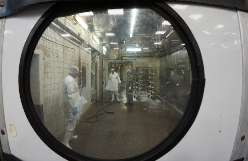 Сергей Собянин посетил колбасный завод 4 фото