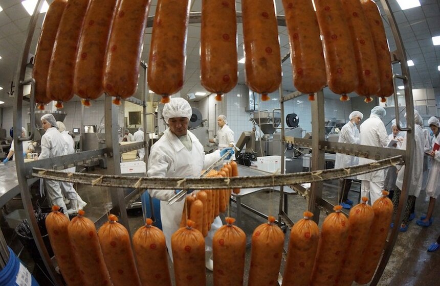 Сергей Собянин посетил колбасный завод 2 фото