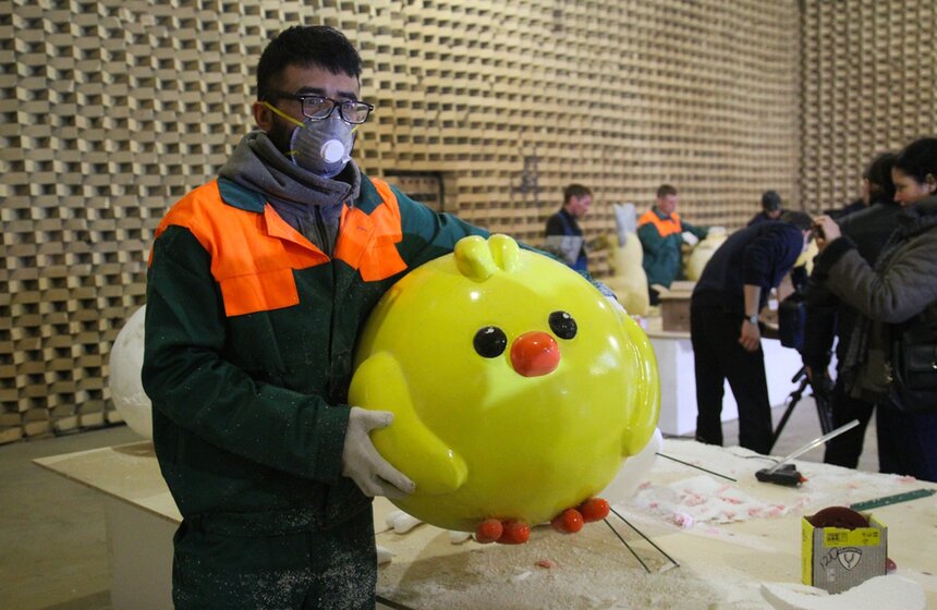 Фестиваль "Пасхальный дар" стартует в городе. Работа по подготовке к весеннему празднику не прекращается ни на минуту.<br /><br />https://www.m24.ru/galleries/sorevnovaniya/08012017/6245