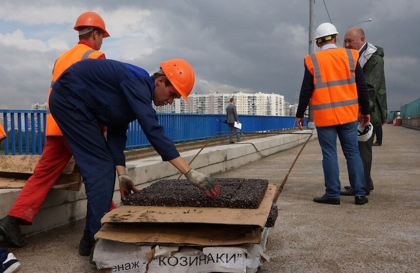 Реконструкция Братеевского моста закончится в октябре 10 фото