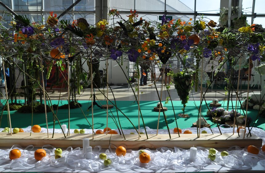 На ВВЦ открылась международная выставка цветов 7 фото