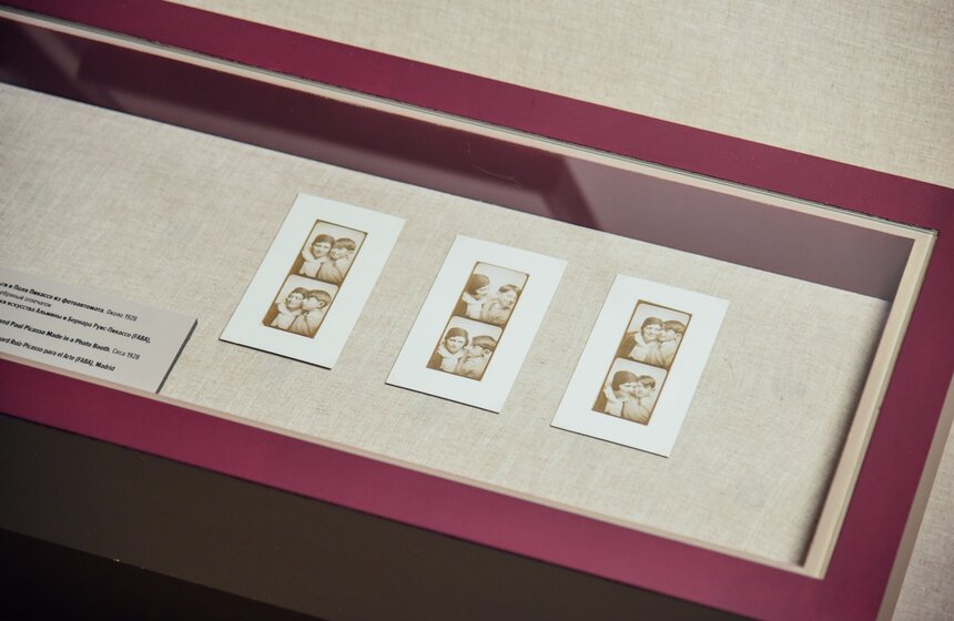 История любви испанского художника и русской танцовщицы представлена в полотнах, письмах и фотографиях