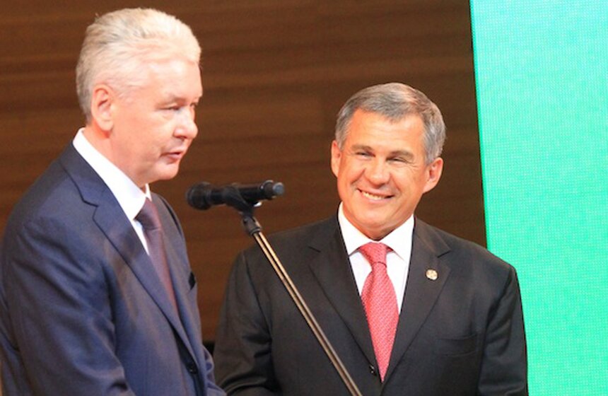 Собянин вместе с президентом Татарстана посетил концерт в ММДМ 5 фото