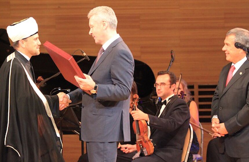 Собянин вместе с президентом Татарстана посетил концерт в ММДМ 3 фото