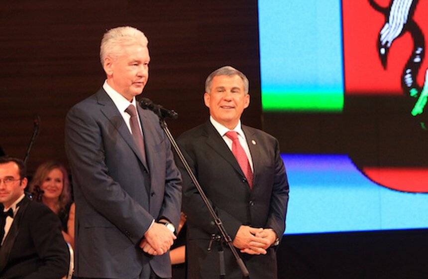 Собянин вместе с президентом Татарстана посетил концерт в ММДМ 2 фото