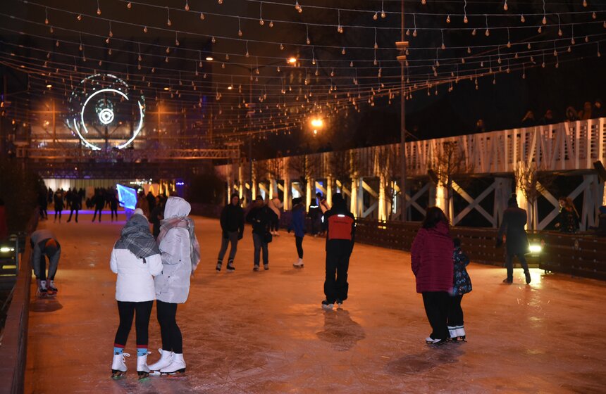 "Фабрика счастливых людей" – именно так назвали каток в Парке Горького