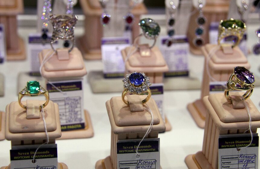На ВВЦ прошла выставка-ярмарка "Ювелирный вернисаж" 21 фото