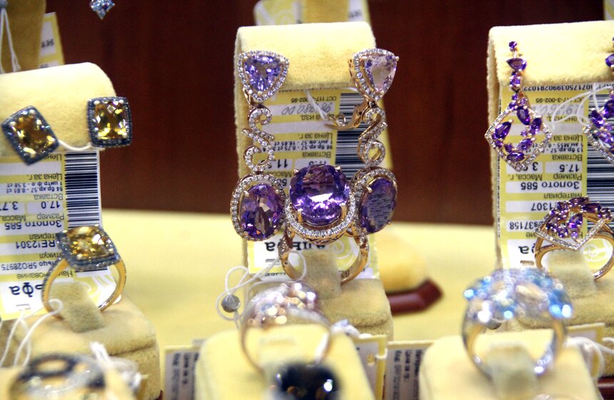 На ВВЦ прошла выставка-ярмарка "Ювелирный вернисаж" 14 фото