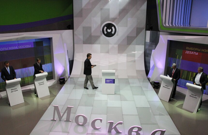 Девятый раунд дебатов начался на телеканале "Москва Доверие" 13 фото
