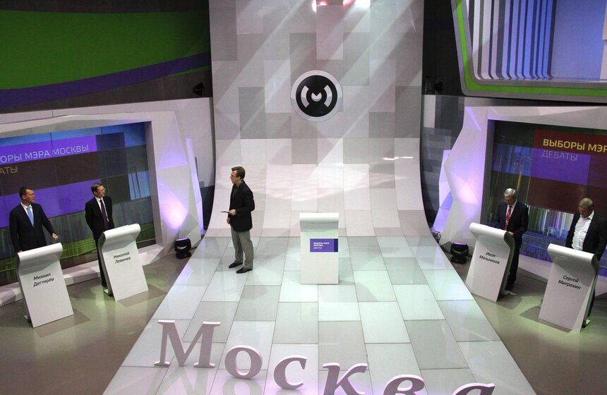 Девятый раунд дебатов начался на телеканале "Москва Доверие" 12 фото
