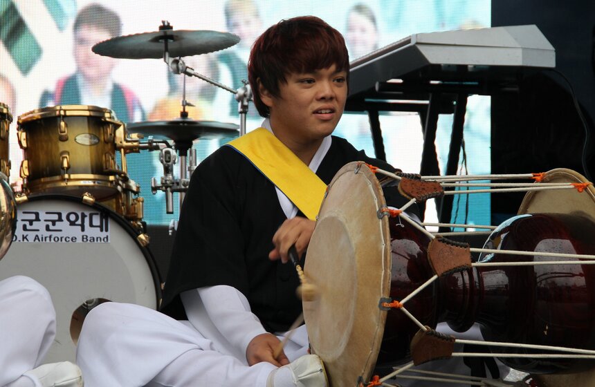 На "Спасской башне" выступили оркестры из Австрии и Кореи 7 фото