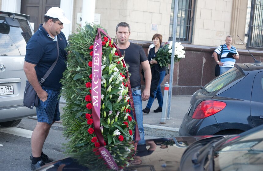 Прощание с Петром Фоменко 9 фото