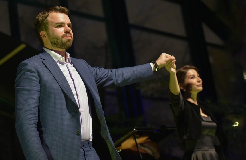 Меццо-сопрано Евгения Асанова и пианист Павел Небольсин