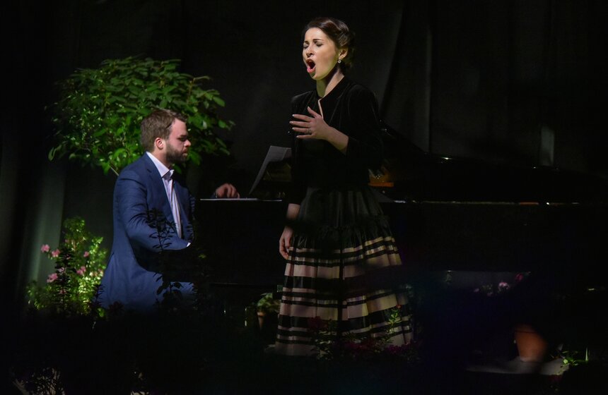 Концерт артистов Большого театра в "Аптекарском огороде"