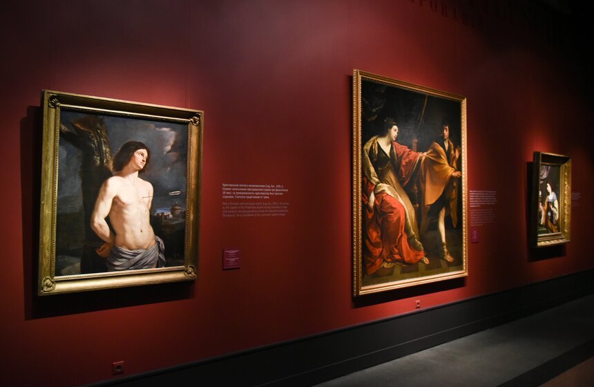 Выставка "Гости из Неаполя. Артемизия Джентилески и современники" посвящена итальянским художникам первой половины XVII века