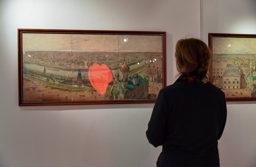 На экспозиции можно увидеть редкие картины