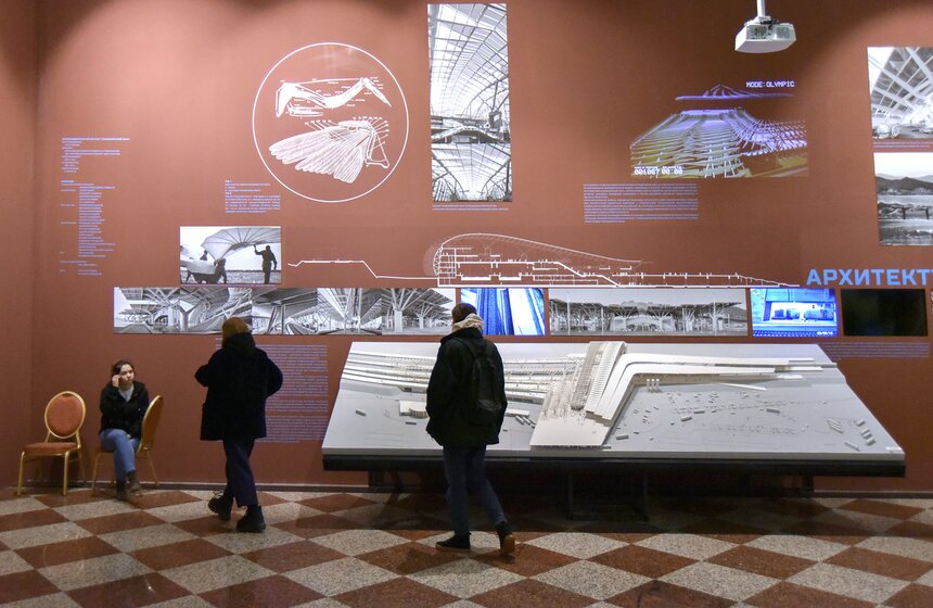 Настоящее и будущее российских железнодорожных вокзалов представлено на выставке "Станция Россия"