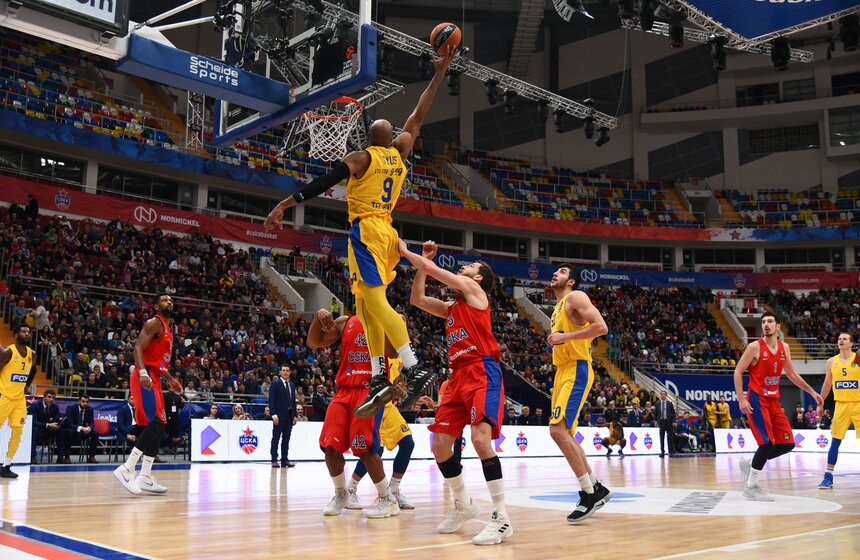 Команде "Маккаби" досталось лишь 13 место в этом списке