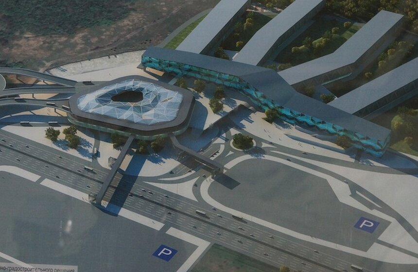 Сергей Собянин посетил строящуюся станцию метро "Лесопарковая" 9 фото