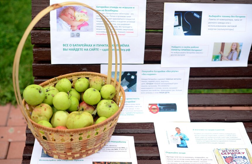 В Царицыно прошла акция "Москва - наш зеленый дом"