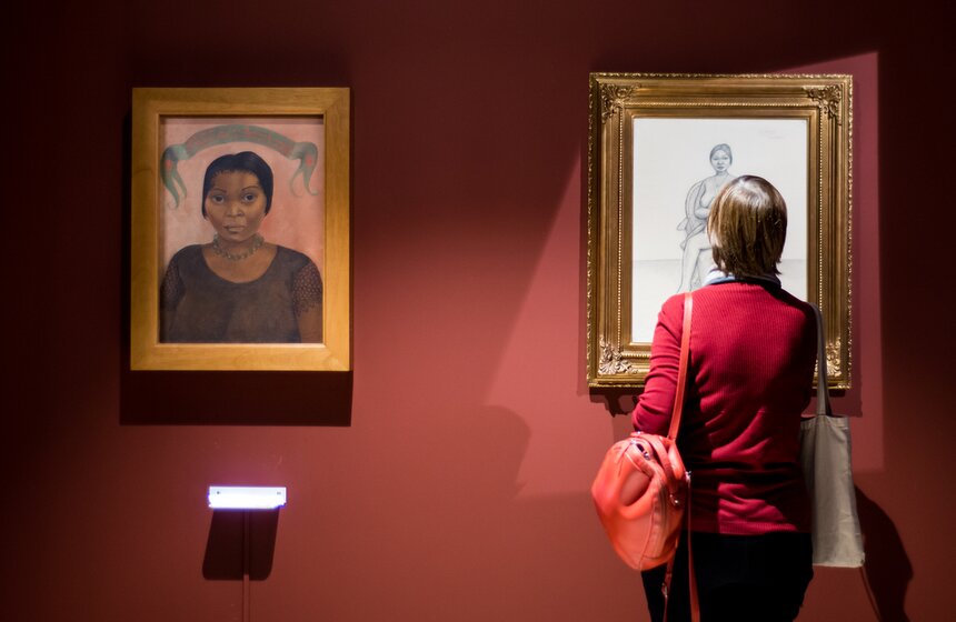 Рассматривая картины двух художников, посетители будто погружаются в их историю любви