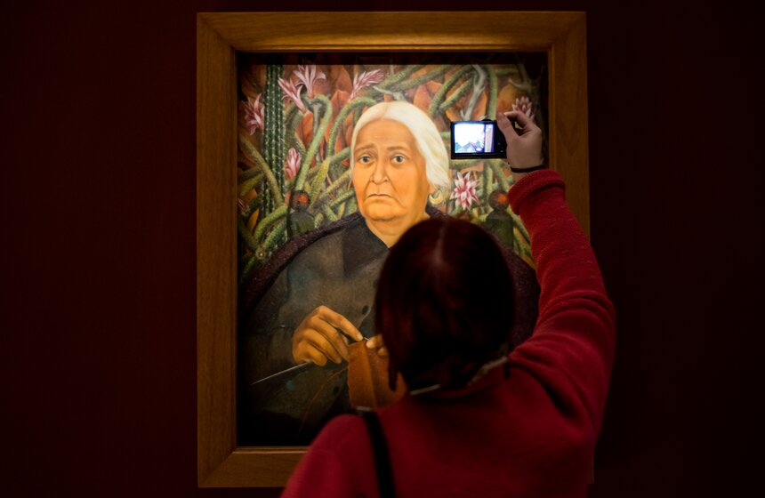 Полотна иллюстрируют путь художников в искусстве