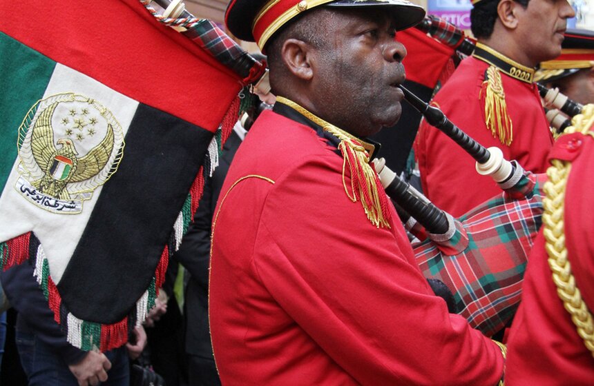 На фестивале "Спасская башня" выступил оркестр полиции Абу-Даби 4 фото