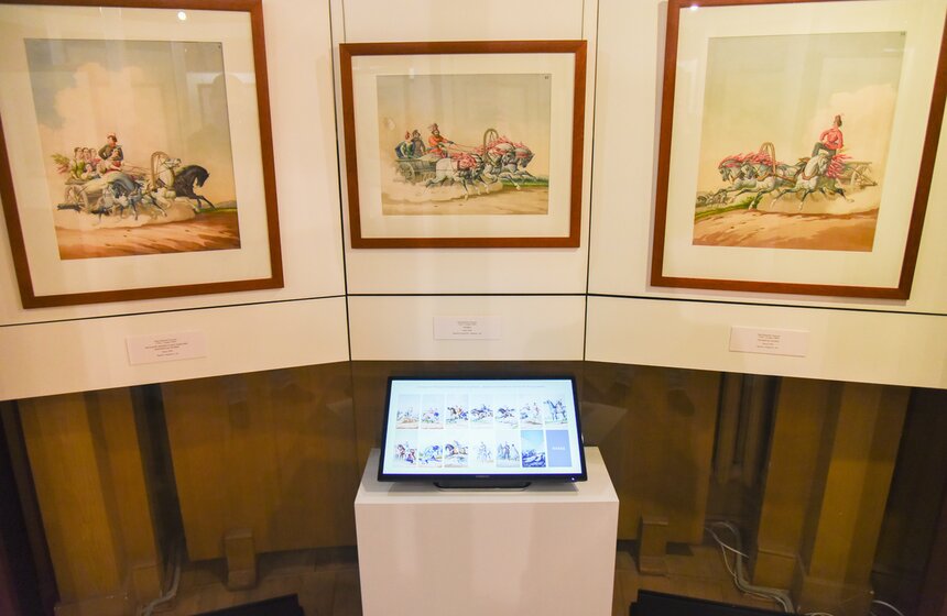 В 1814 году, во время Венского конгресса, художник получил от императора Александра I 1500 гульденов с дозволением продолжить обучение в Академии еще на год