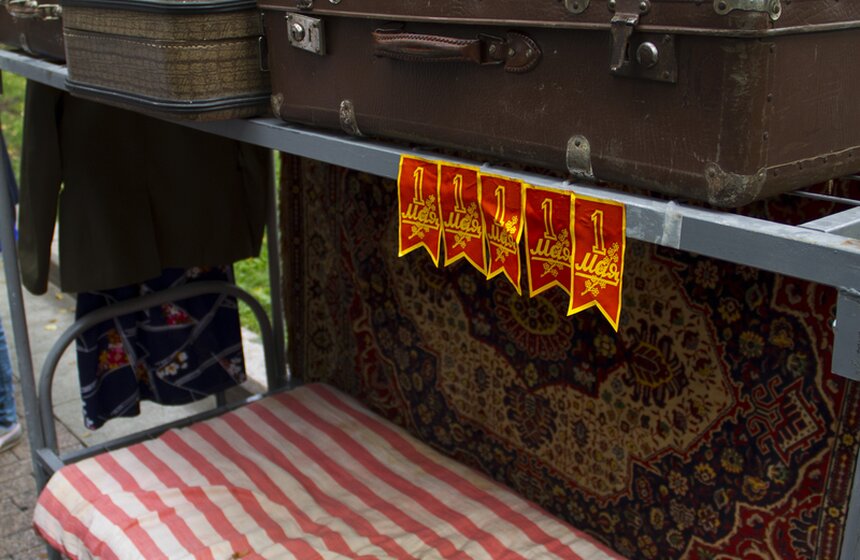 Ретро-барахолка на Страстном бульваре