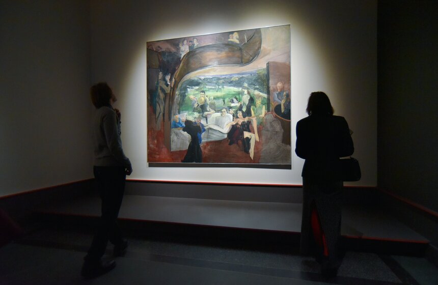 В центре внимания художников Лондонской школы оказалось человеческое тело