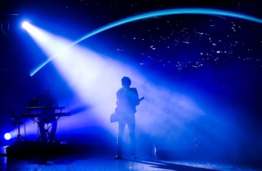 Концерт открывала композиция "Настя", написанная специально для этого тура