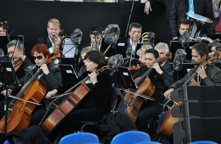 На Театральной площади состоялся концерт классической музыки 1 фото