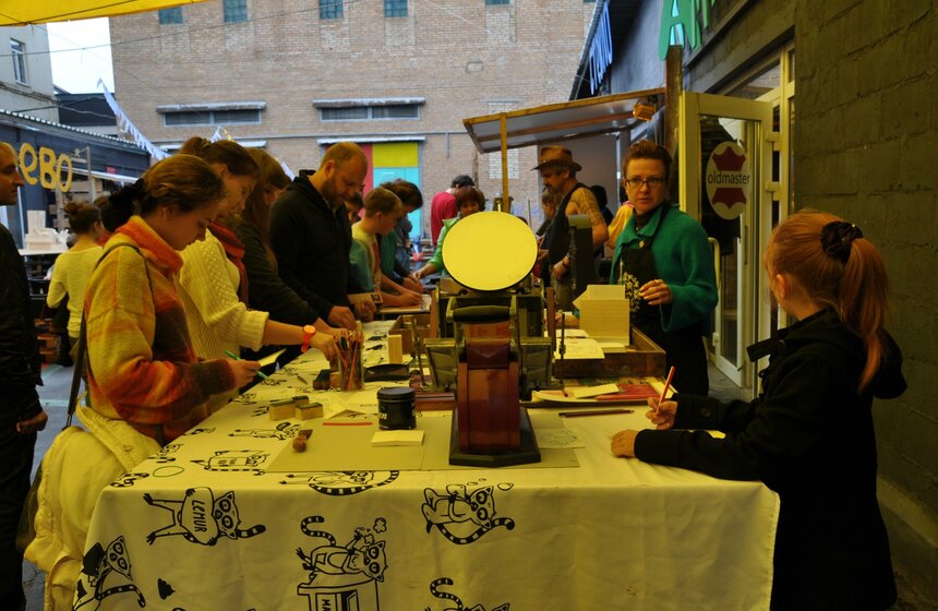 "Московские мастерские" открыли свои двери на "Флаконе" 9 фото