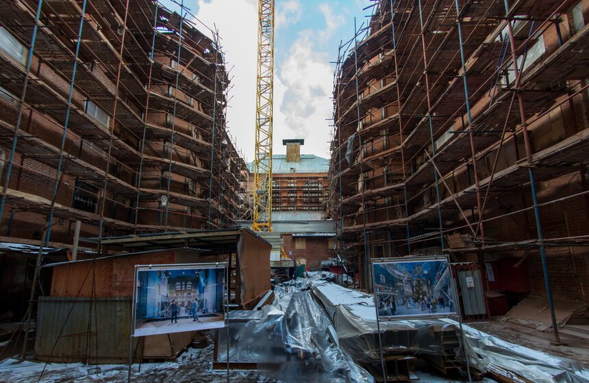 Здание было построено в конце XIX века