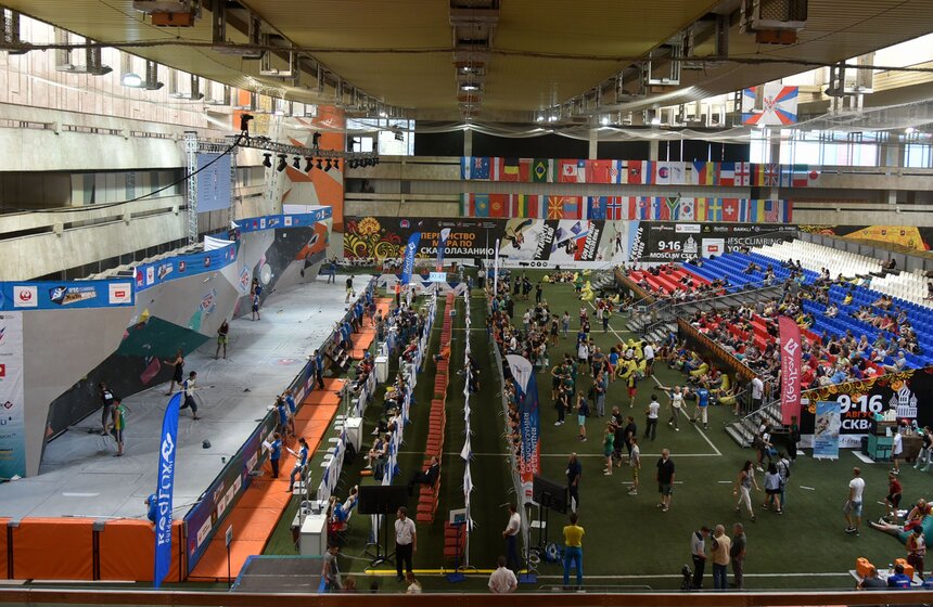Чемпионат мира в Москве – первое масштабное событие после официального признания скалолазания на международном уровне.