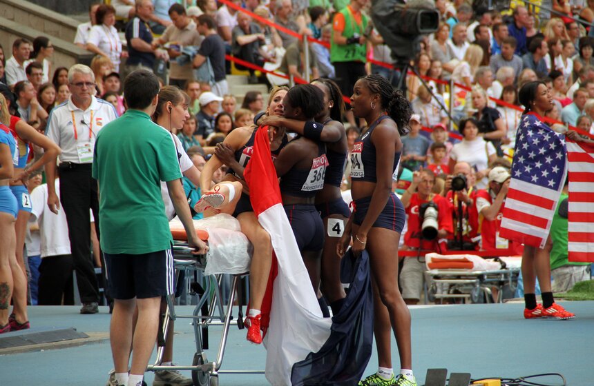 Чемпионат мира по легкой атлетике завершился в "Лужниках" 21 фото