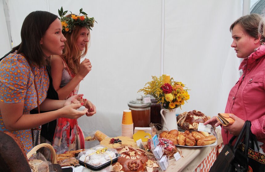 В Москве прошел фестиваль московского калача 9 фото