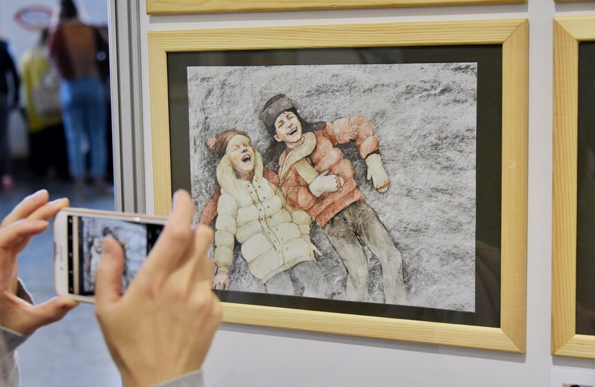 В рамках фестиваля проходили разнообразные конкурсы — например, конкурс плаката