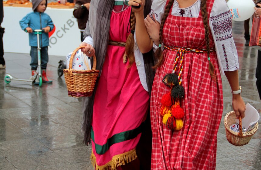 В Москве прошел фестиваль московского калача 12 фото