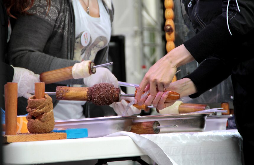 В Москве прошел фестиваль московского калача 11 фото