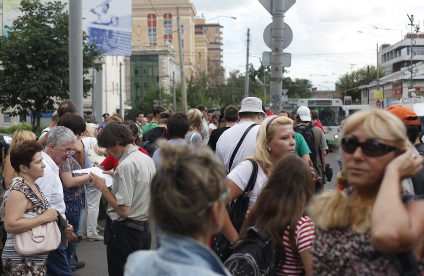 Акция оппозиции у здания Следственного комитета 22 фото